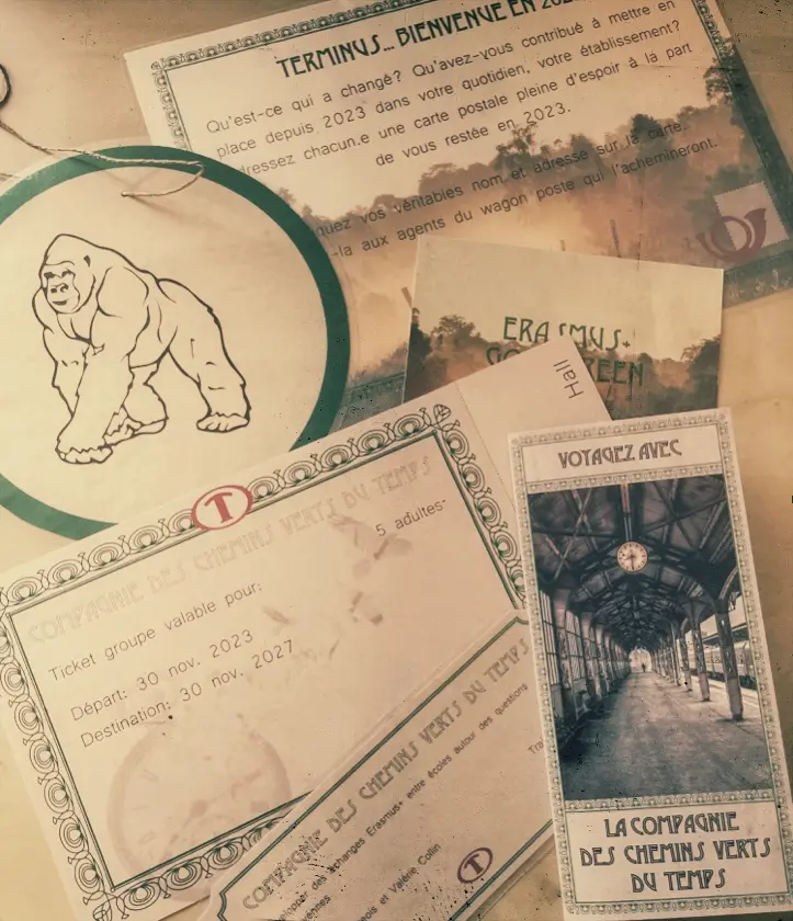 Support graphiques, résultat de la gamification d'un événement